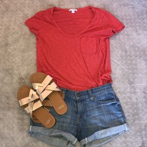 James Perse size 1 cotton tee